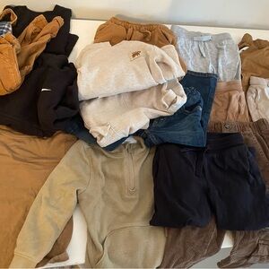 2T Toddler Boy Fall Winter Lot HM Old Navy Carhartt